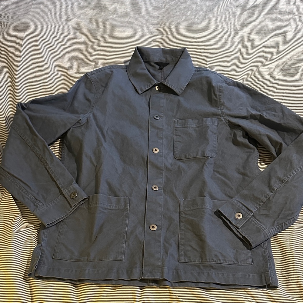 Bonobos Slate Gray Shirt Jacket
